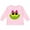 AD-Pink, variant on Inktastic Frog Face Girl Girls Long Sleeve Toddler T-Shirt