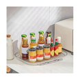 thumbnail image 4 of For Refrigerator Storage Turntable Cabinet Organizer Rectangular Storage Tray Rack For Kitchen Refrigerator Trash Cans, 4 of 5