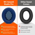 thumbnail image 3 of Fundas de silicona para auriculares Wicked Cushions para Beats Studio Pro, 3 of 8
