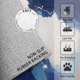 thumbnail image 2 of 2x3 Rug, Marble Door Mat Washable Non Slip Soft for Entryway, Abstract Modern Rug, Navy Blue and White Carpet, Marble Home Decor & Gifts, 2 of 7