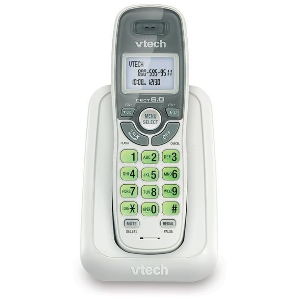 Vtech Cs6114 Dect 6 0 Cordless Phone System With Caller Id Call Waiting Without Digital Answering System Walmart Com Vtech Cs6114 Dect 6 0 Cordless Phone System With Caller Id Call Waiting Without Digital Answering System Walmart Com