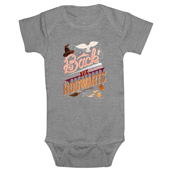 Infants' Harry Potter Back to Hogwarts Icons Bodysuit