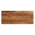 thumbnail image 5 of Taran Designs Darcy 4-drawer Live Edge Solid Wood Writing Desk in Brown, 5 of 20