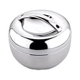 thumbnail image 1 of Inteprter Fiambrera elegante de acero inoxidable, fácil de limpiar, segura para llevar, contenedor térmico de almuerzo de regalo Cocina y Comedor plata 0.8L, 1 of 6