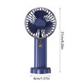 thumbnail image 3 of Mini Ventilador De Mano Con Pantalla Digital: Recargable Por Usb, Potente, Silencioso Y Portátil, Ideal Para Exteriores Y Estudiantes, 3 of 7