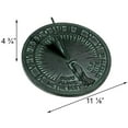 thumbnail image 2 of Rome Industries 2550 Cast Iron Father Time Sundial, 2 of 3