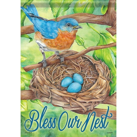 Carson Garden Flag - Bluebird Blessings