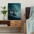 thumbnail image 5 of Qisvanset 12x16 Inch Large Orange Pink Poppy Canvas Painting Wall Art, 5 of 5