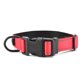 thumbnail image 2 of Collares para perros de nailon reflectantes Collar para mascotas seguro y ajustable para perros pequeños, medianos y grandes (rojo L), 2 of 5
