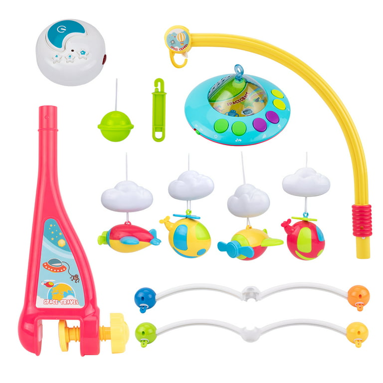 Baby Projection Crib Mobile Hanging Baby Mobile Toy Soft Light 108