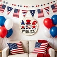 thumbnail image 6 of CuiLiyq 4th of July Wooden Welcome Door Hanger, Patriotic Memorial Day USA 250th Anniversary Sign for Front Porch Wall Entryway Home Decor, 6 of 6