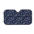 thumbnail image 7 of Balery Hawaiian Style Print Car Windshield Sun Shade,Windshield Sunshade for Car Pickup Truck SUV Accessories-, 7 of 7
