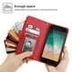 thumbnail image 4 of Funda tipo cartera para iPhone 7 Plus y 8 Plus con cordón y tarjetero de piel sintética., 4 of 5
