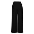 thumbnail image 5 of CaiJunJia Womens Wide Leg Sweatpants Casual Loose Pants Comfy Lounge Joggers Baggy Sweatpants Pockets, 5 of 6