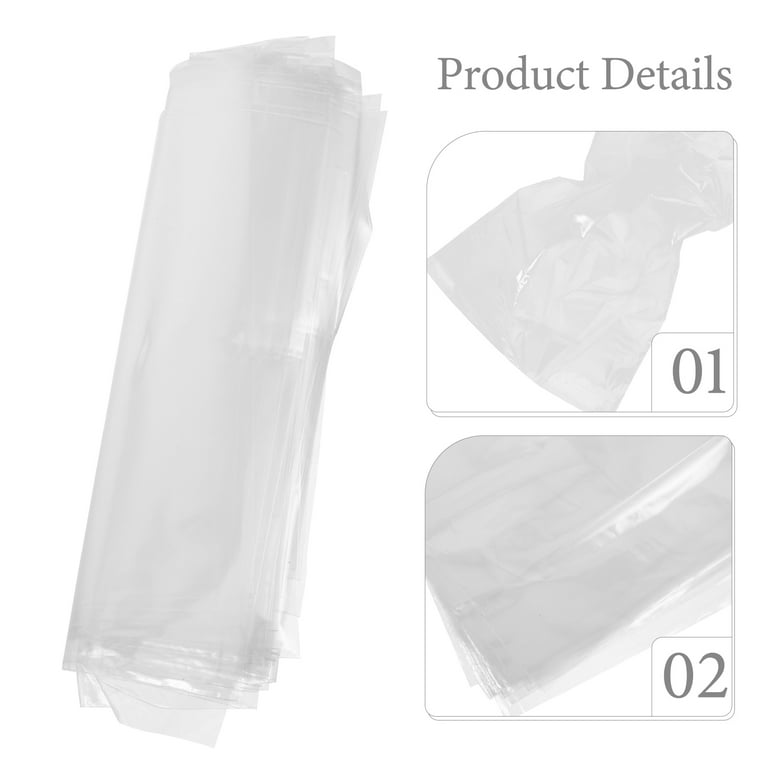 50 Pcs Floral Flower Wrapping Keep Moisture Out Fresh Keeping Bags Clear Water Bouquet Fresh keeping Absorb