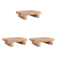 thumbnail image 3 of Matsuzay Wooden Bedside Step Stool Indoor Outdoor Stool Bed for Bedsise Type1 NO1, 3 of 6