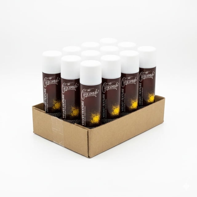 Crescendo Yellow Cocoa Butter Velvet Spray - 250 ML Professional Finishing Spray