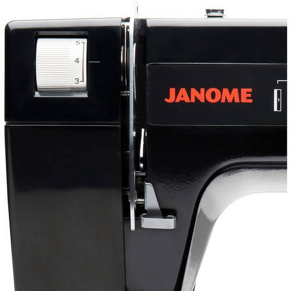 Janome Industrial-Grade Aluminum-Body HD1000 Edition Heavy Duty Sewing Machine, Black