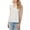 Bright White, variant on Jessica Simpson Womens Alisha Cotton Flutter Sleeve Top White XS