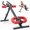 Red, variant on Adjustable Ab Machine for Stomach Workout, Core Workout Equipment for Home Gym, Ab Trainer with 2 Incline & 5 Height Levels, Knee & Elbow Protection, 440LBS, LCD Display, Foldable