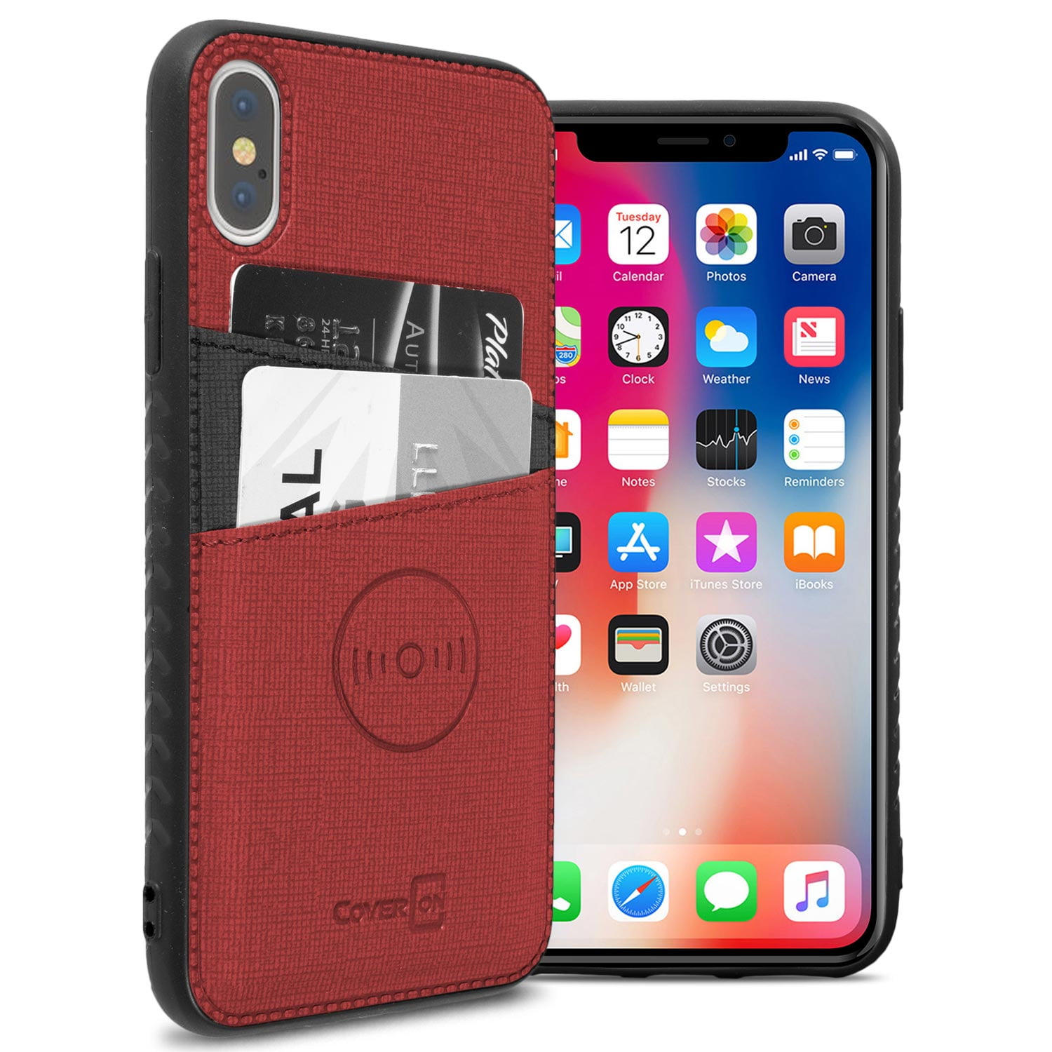 phone case with credit card holder