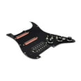 thumbnail image 1 of Esquirla Loaded Prewired Pickguard SSH Pickups Guitar Spare Part for Electric Guitars Black, 1 of 8