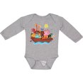 thumbnail image 3 of Inktastic Animal Ark Bible Story Christian Boys or Girls Long Sleeve Baby Bodysuit, 3 of 5