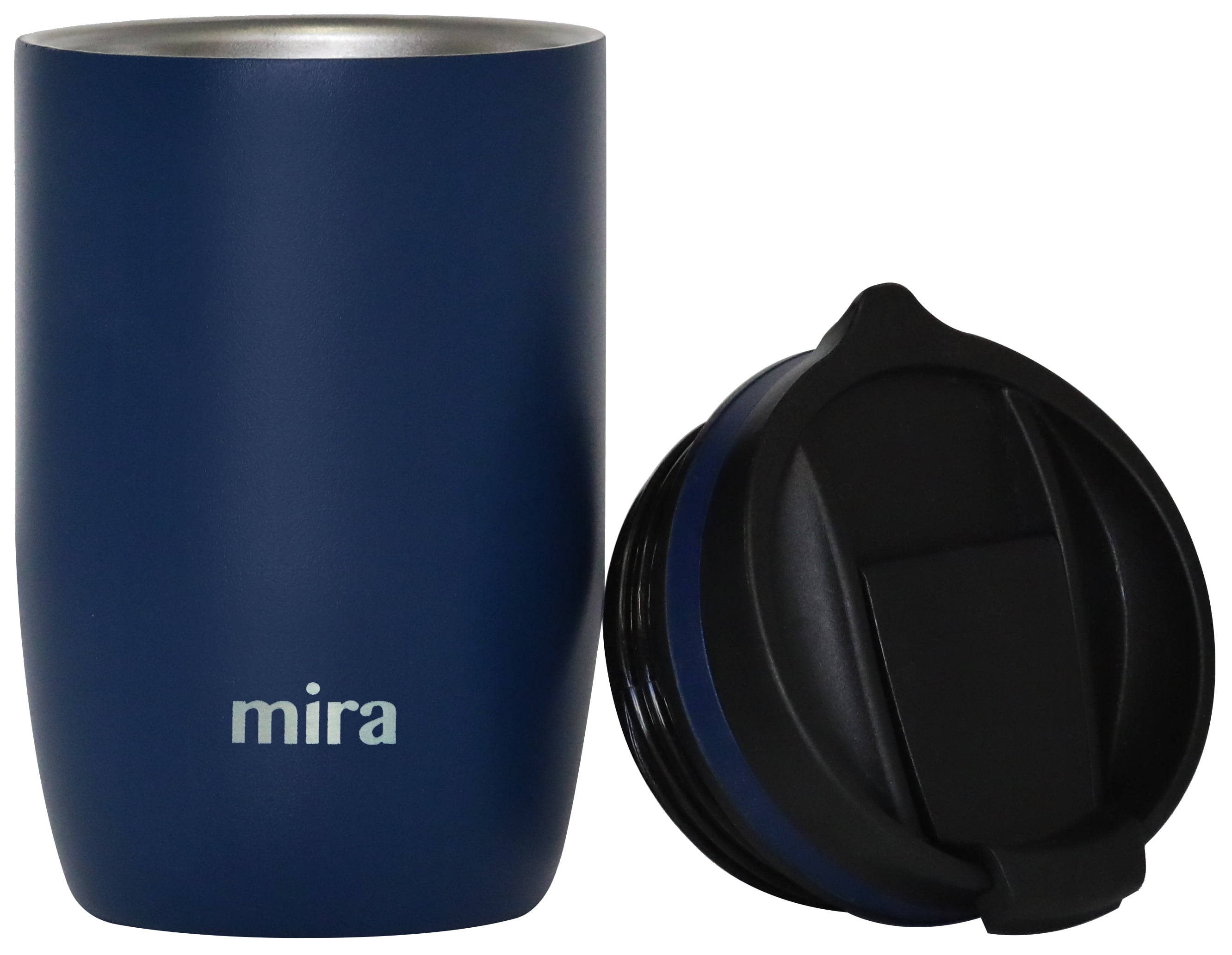 MIRA 12 oz Rocks Cup, Stainless Steel Whiskey Glass, Vacuum Insulated  Lowball Tumbler for Scotch, Coffee & Cocktails, Keeps Hot or Cold For  Hours, Reusable & BPA-Free