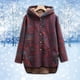 thumbnail image 1 of Pntutb, sudaderas con capucha de algodón y lino para mujer, chaqueta de lana para otoño e invierno, sudaderas con capucha informales, liquidación con forro grueso Pntutb Pntutb-2854, 1 of 5