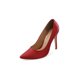thumbnail image 1 of ZAPATILLA DE TACON COLOR ROJO LISO Mundo Terra 029436, 1 of 2