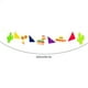 thumbnail image 5 of Ounissouiy Banner Decoraciones para fiestas mexicanas Diseño hueco Guirnalda Interior Fiesta al aire libre Árboles Sala de juegos Carnaval Type2 NO2, 5 of 6