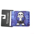 thumbnail image 2 of Cartera Undertales sin personajes de anime, delgada, plegable, de poliuretano, 2 of 3