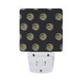thumbnail image 5 of Yayeee LED Plug in Night Light for The Home with Auto Dusk to Dawn Light Sensors, 2 Pack, Black Volleyball Pattern, 5 of 6