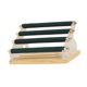 thumbnail image 3 of Expositor de anillos, joyero portátil, base de madera, soporte para anillos desmontable Verde oscuro, 3 of 9