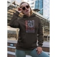 thumbnail image 2 of Eclipse Planet Techno Style Hoodie Women -Image by Shutterstock, Female x-Large, 2 of 4