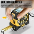 thumbnail image 2 of 3-in-1 Digital Laser Tape Measure， Digital Laser Measurement Tool in， 3 in 1 Lasertape Measurement Tool (60cm)(Yellow), 2 of 7