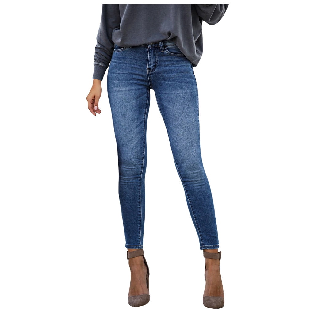 calf length jeans