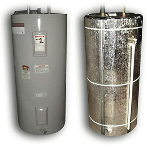 US Energy Products Water Heater Blanket Insulation,"Non Fiberglass", Fits up to 80 Gallons Tank Industrial Strength, Commercial Grade, No Tear, Radiant Barrier Wrap for Weatherproofing