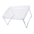thumbnail image 4 of Estante de Almacenamiento de Escritorio, Estante de Organizador de Mesa Plegable apilable Simple Evita El Espacio de Deformación para Ahorrar Transparente para Baña para, 4 of 8