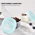 thumbnail image 6 of Doosu Silicone Containers for Household Use, BPA Free Reusable Meal Prep Food Storage Boxes with Leak-Proof Lids, 6 of 8