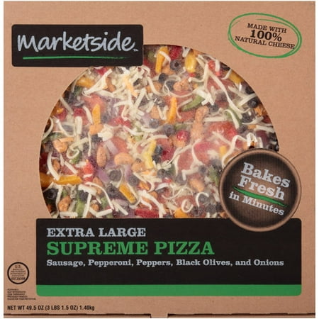 Marketside 16 Inch Supreme Traditional Crust Pizza, 55 oz