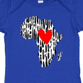 thumbnail image 4 of Inktastic Black History Month Ink Print African Heart Boys or Girls Baby Bodysuit, 4 of 5