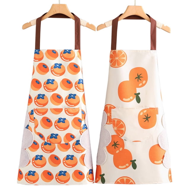 Delantal impermeable Creative para hombre y mujer con dibujos animados de frutas
