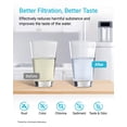 thumbnail image 3 of Filtro de agua para refrigerador AQUACREST XWF certificado NSF, paquete de 3, 3 of 9