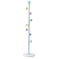 thumbnail image 1 of Stand Hanger Rack,Metal 7 Hooks Removable Houseware Standing Coat Hanger for Hanging Clothes, 1 of 8