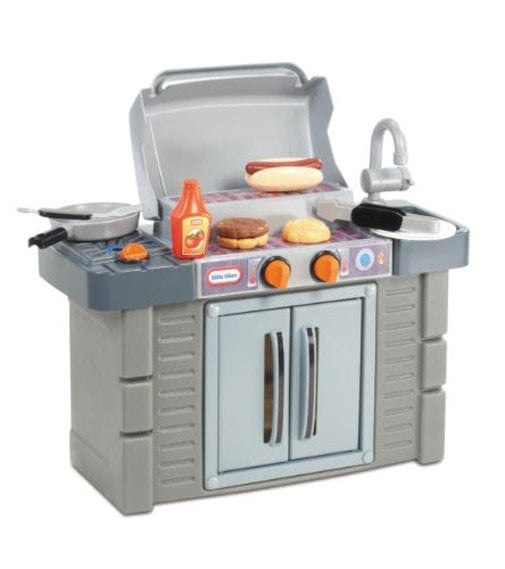little tikes play kitchen with grill