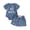 outfits 164#Blue, variant on WAYUTE Toddler Boy Clothes Matching Short Sleeve Knit Romper and Drawstring Shorts Baby Summer Outfits Casual Outfit Sets