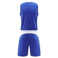 thumbnail image 5 of adviicd Mens Suit Set Mens 2 Piece Outfits Casual Tracksuit Shorts Summer Sweatsuit Short Sleeve Sport Set BU1,XXL, 5 of 5