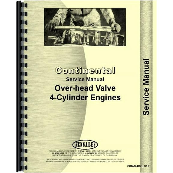 Continental Engines G-193 Engine Service Manual