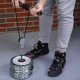 thumbnail image 3 of Lifting Pulley, bearing 300kg Silent Pulley Stainless Steel Swivel Lifting Ring Lifting Wheel for Rolling Bodybuilding (1 Pieces), 3 of 4
